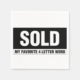 Servilleta De Papel Calabazas de papel de coctel inmobiliario de tipo