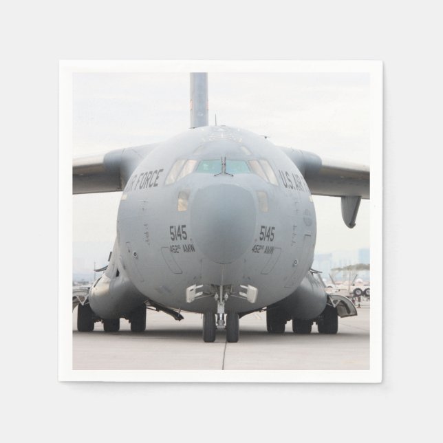 Servilleta De Papel Calabazas de papel de Globemaster C-17 (Anverso)