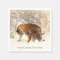 Calabazas de papel personalizado de los Tigres de