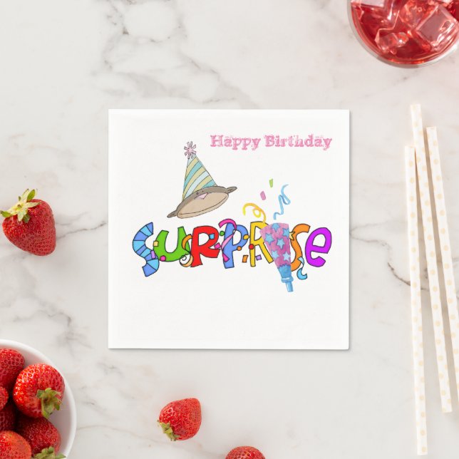 Servilleta De Papel Calabazas de papel, servilletas de sorpresa de cum (In situ)