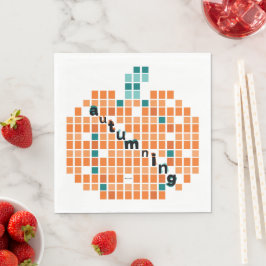 Servilleta De Papel Calabazas perfectas = otoño