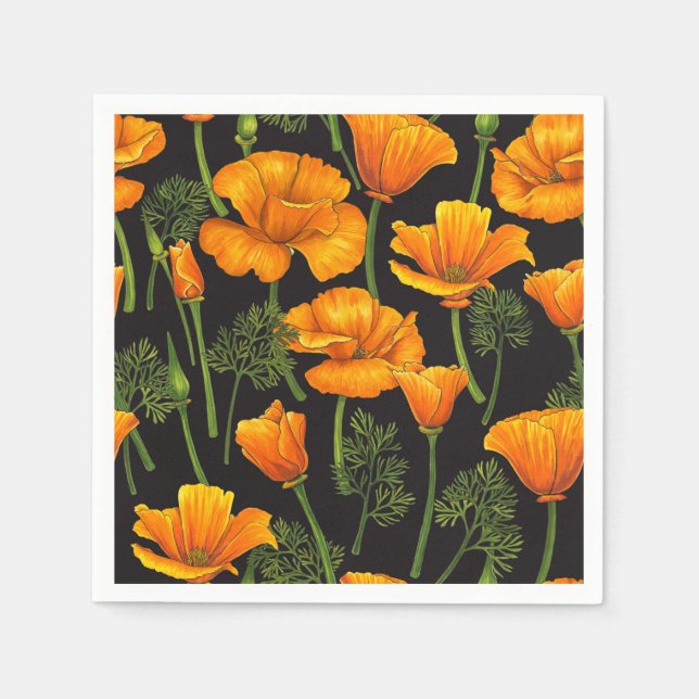 Servilleta De Papel California poppy (Anverso)