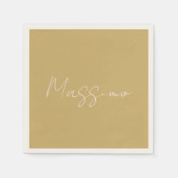 Caligrafía de Color Pastel Elegante Nombre Sencill