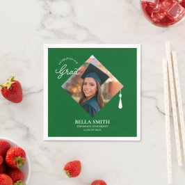 Servilleta De Papel Caligrafía moderna elegante personalizada para fot
