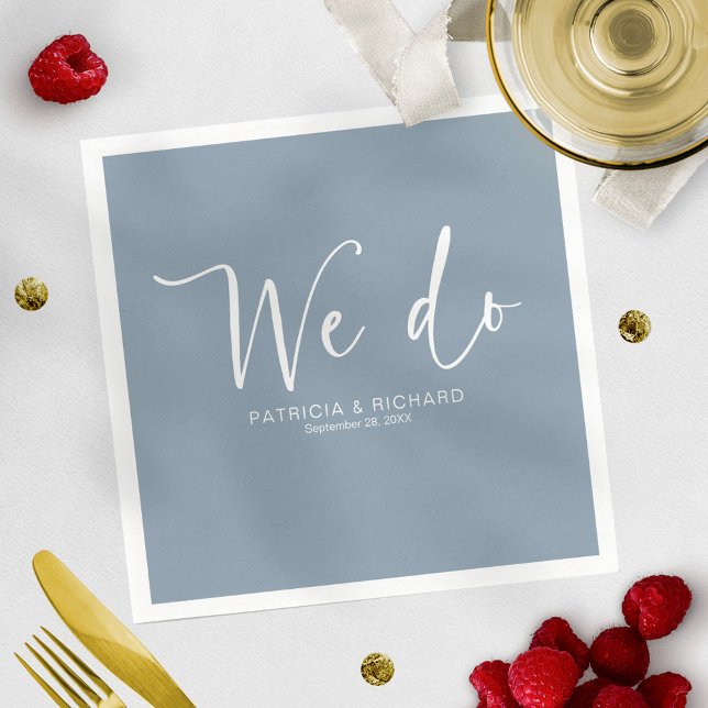 Servilleta De Papel Caligrafía moderna para bodas (Subido por el creador)