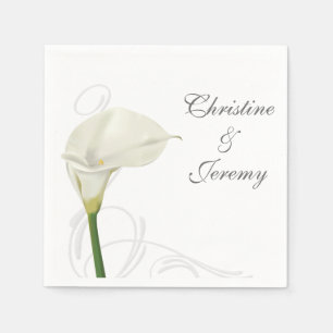 Servilleta De Papel Calla Lily