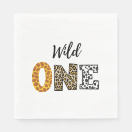 Servilleta De Papel Calligrafía animal salvaje