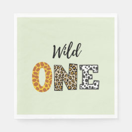 Servilleta De Papel Calliología animal silvestre