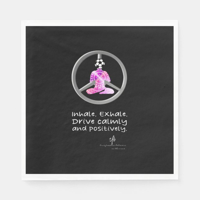 Servilleta De Papel Calm Car Ride Home Berry Yogurt Soccer (Anverso)