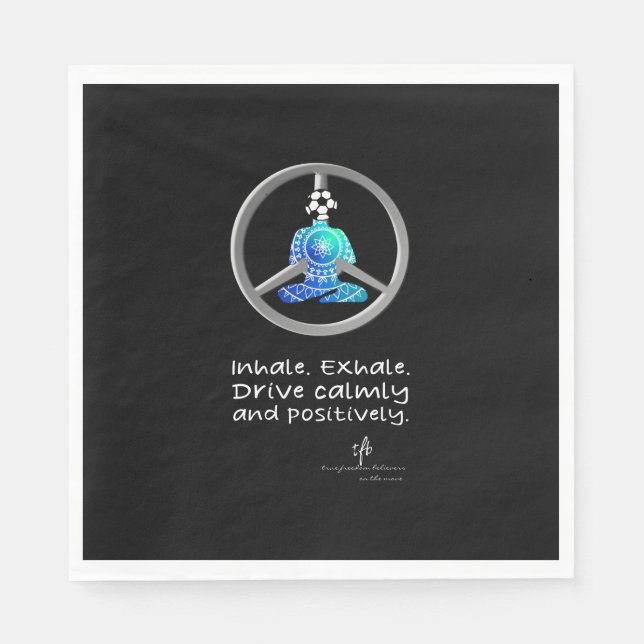 Servilleta De Papel Calm Car Ride Home Costa Maya Soccer (Anverso)