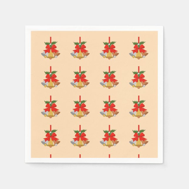 Servilleta De Papel Calmar Bells (Anverso)