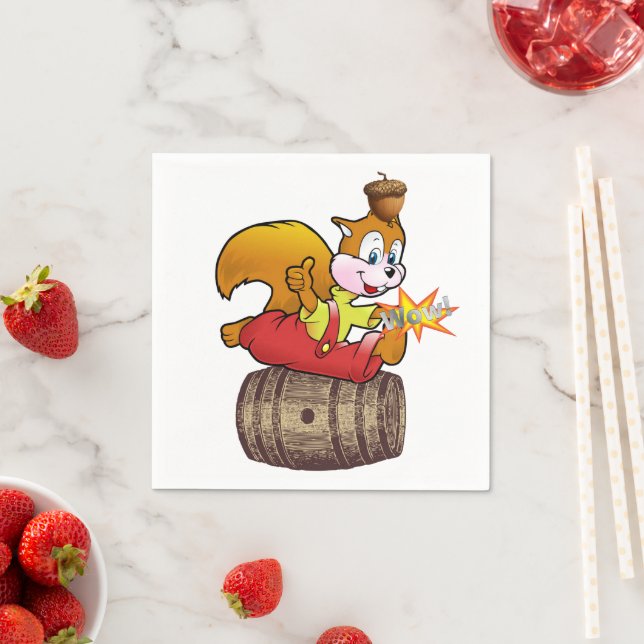 Servilleta De Papel Calzones de papel, arbusto de maíz de ardilla (In situ)