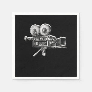 Servilleta De Papel Cámara de vídeo de película perturbada