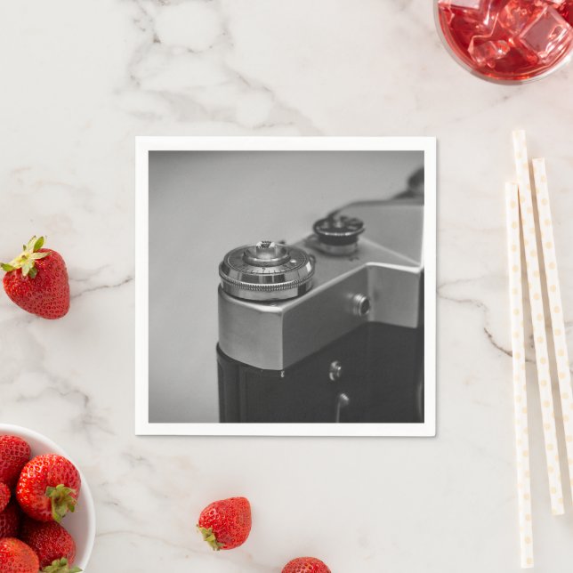 Servilleta De Papel Cámara Retro (In situ)