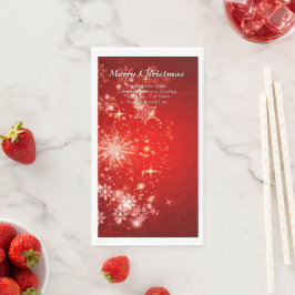 Servilleta De Papel Cambiar todo el Fiesta de Navidades de la organiza