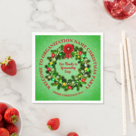 Servilleta De Papel Cambiar TODOS Los Navidades De Organización De Tex