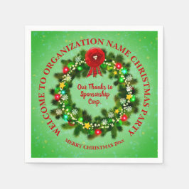 Servilleta De Papel Cambiar TODOS Los Navidades De Organización De Tex