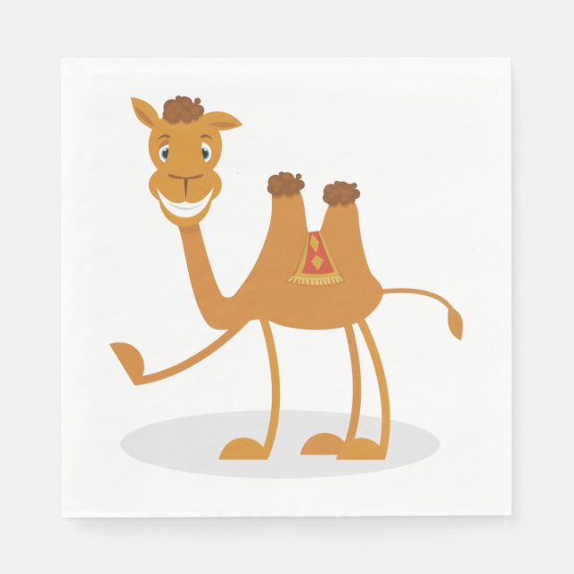 Servilleta De Papel Camel divertido (Anverso)