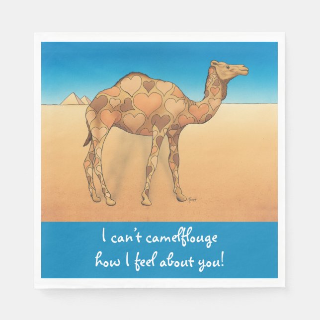 Servilleta De Papel Camelflouge (Anverso)