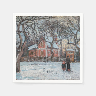 Servilleta De Papel Camille Pissarro - Chataigniers en Louveciennes