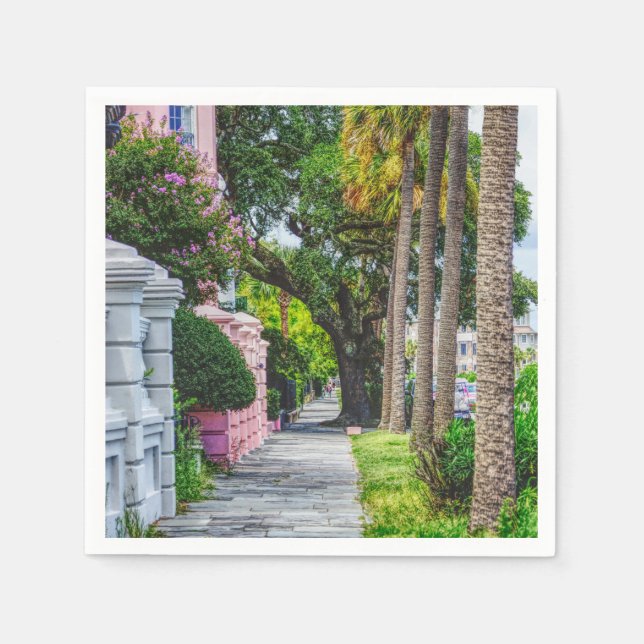 Servilleta De Papel Caminar por la fila del arcoiris (Anverso)