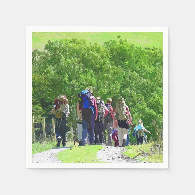 SERVILLETA DE PAPEL CAMINO (Anverso)