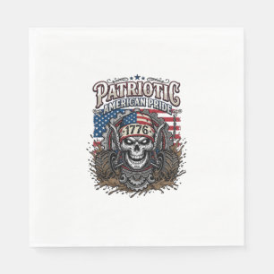 Servilleta De Papel Camioneta Monstruo Patriótica 1776 Fuera de Carret