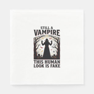Servilleta De Papel Camisa de disfraz de vampiro divertido disfraz hum