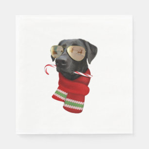 Servilleta De Papel Camisa de Labrador Regalo de Navidad Amantes de Pe