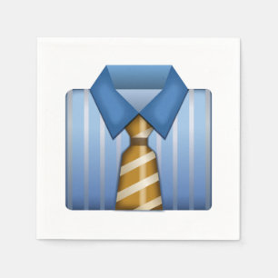 Servilleta De Papel Camisa De Negocios Con Canto - Emoji
