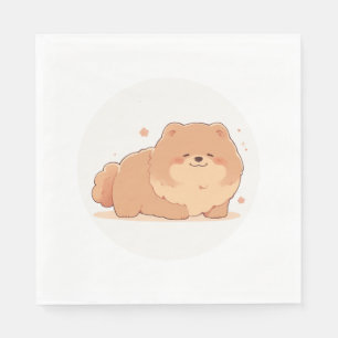 Servilleta De Papel Camiseta Adorable Chow Chow Classic (10)