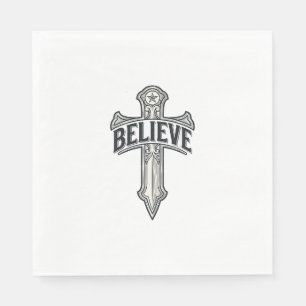 Servilleta De Papel Camiseta Cristiana Ancla de Mi Alma Jesucristo