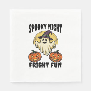 Servilleta De Papel Camiseta de calabaza espeluznante fantasma de Hall