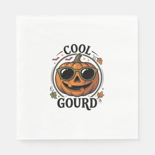 Servilleta De Papel Camiseta de calabaza genial grabado vintage Hallow