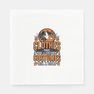 Servilleta De Papel Camiseta de declaración de disfraz de ropa vintage