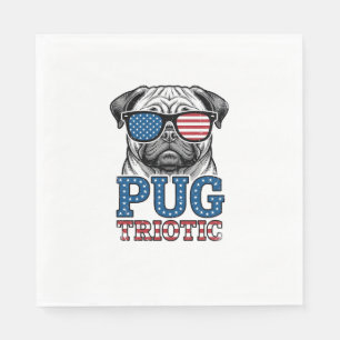 Servilleta De Papel Camiseta de diseño de grabado vintage patriótico P