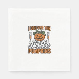 Servilleta De Papel Camiseta de enfermera de Halloween entrego las peq