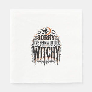 Servilleta De Papel Camiseta de grabado vintage de Halloween divertida