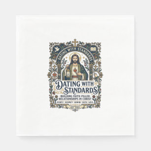 Servilleta De Papel Camiseta de humor de citas de Jesús relación crist