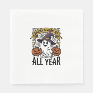 Servilleta De Papel Camiseta de la temporada espeluznante de fantasmas