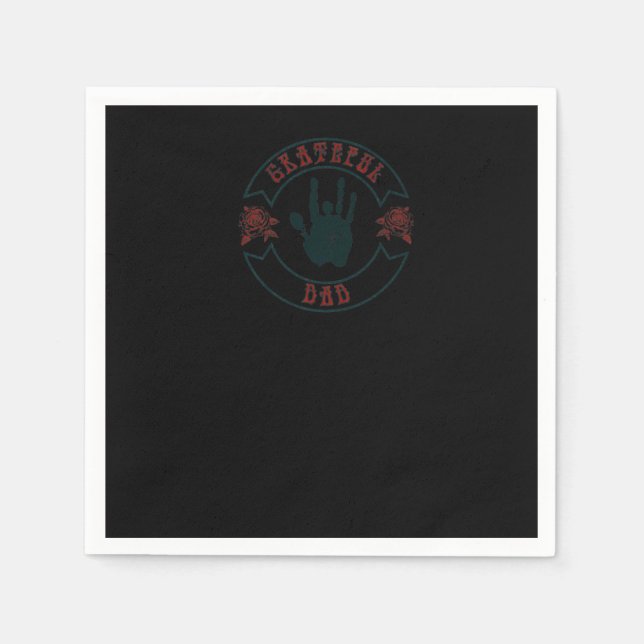 Servilleta De Papel Camiseta de papá de agradecimiento para hombres (Anverso)