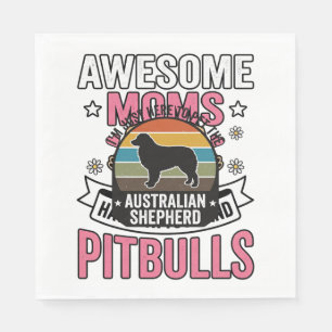 Servilleta De Papel Camiseta de perro vintage para amantes de Australi