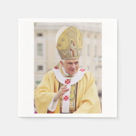 Servilleta De Papel Camiseta del Papa Benedicto XVI
