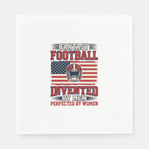 Servilleta De Papel Camiseta deportiva vintage de fútbol femenino fant