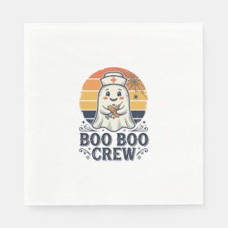 Servilleta De Papel Camiseta Desi de Halloween Fantasma Enfermera Ador