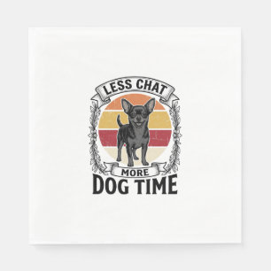 Servilleta De Papel Camiseta divertida para amantes de perros Grabado 