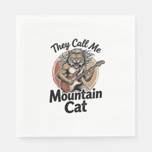 Servilleta De Papel Camiseta gráfica de roca con grabado vintage de ga