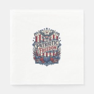 Servilleta De Papel Camiseta gráfica vectorial de cosecha otoñal patri