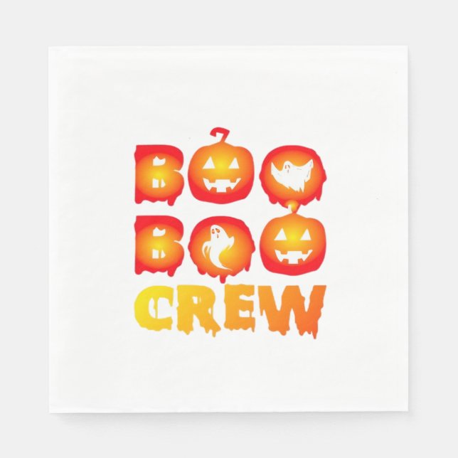 Servilleta De Papel Camiseta sobredimensionada de Boo Boo (Anverso)