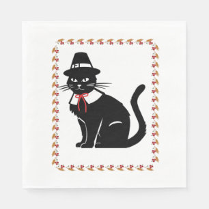 Servilleta De Papel Camiseta sobredimensionada para peregrino Cat